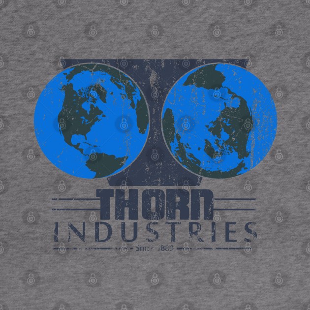 Thorn Industries Logo, distressed (Post Damien takeover) by hauntedjack